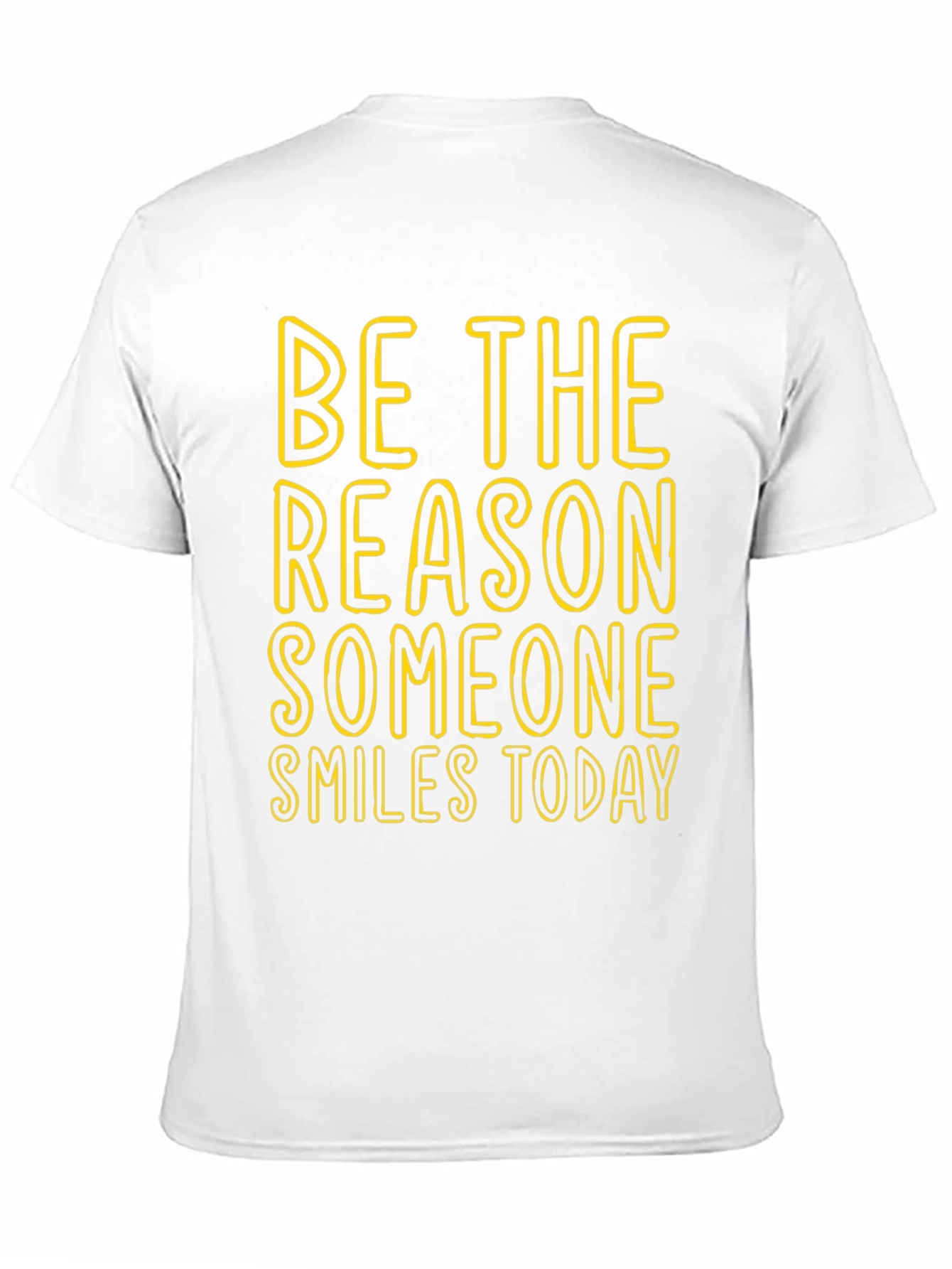 Inspirational Graphic Tee: Be The Reason Someone Smiles Today