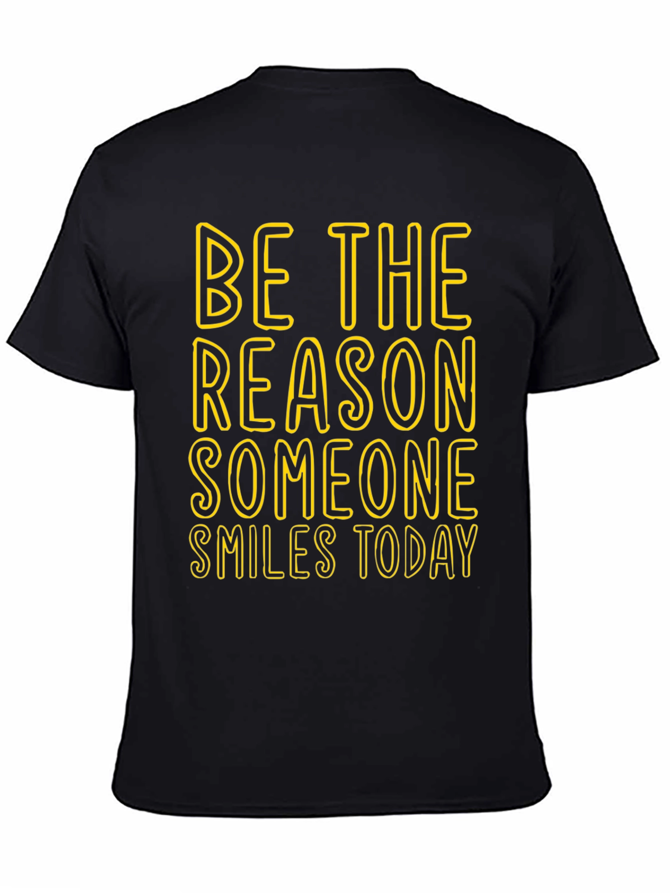 Inspirational Graphic Tee: Be The Reason Someone Smiles Today