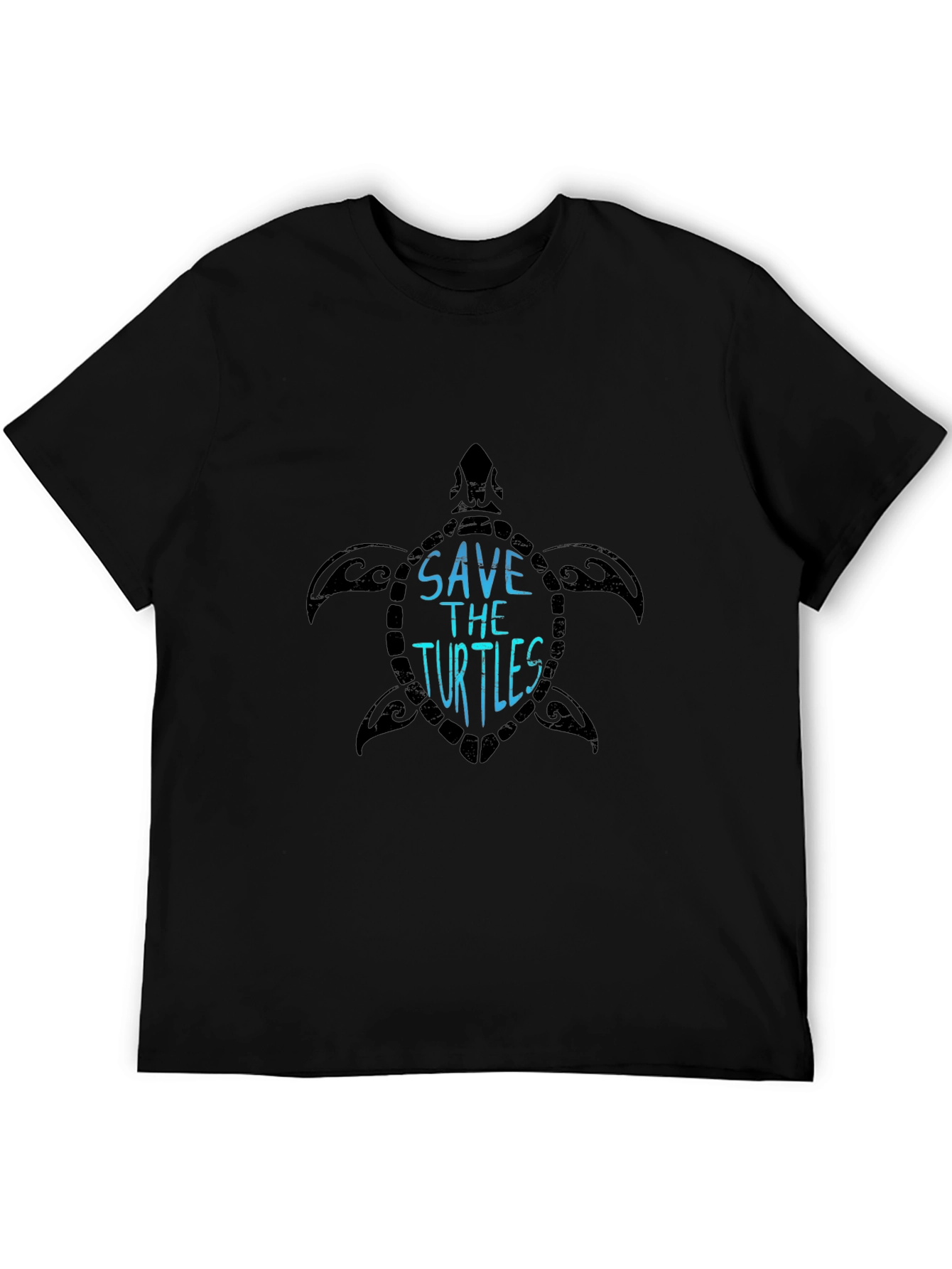 Save the Turtles T-Shirt - Black