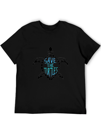 Save the Turtles T-Shirt - Black