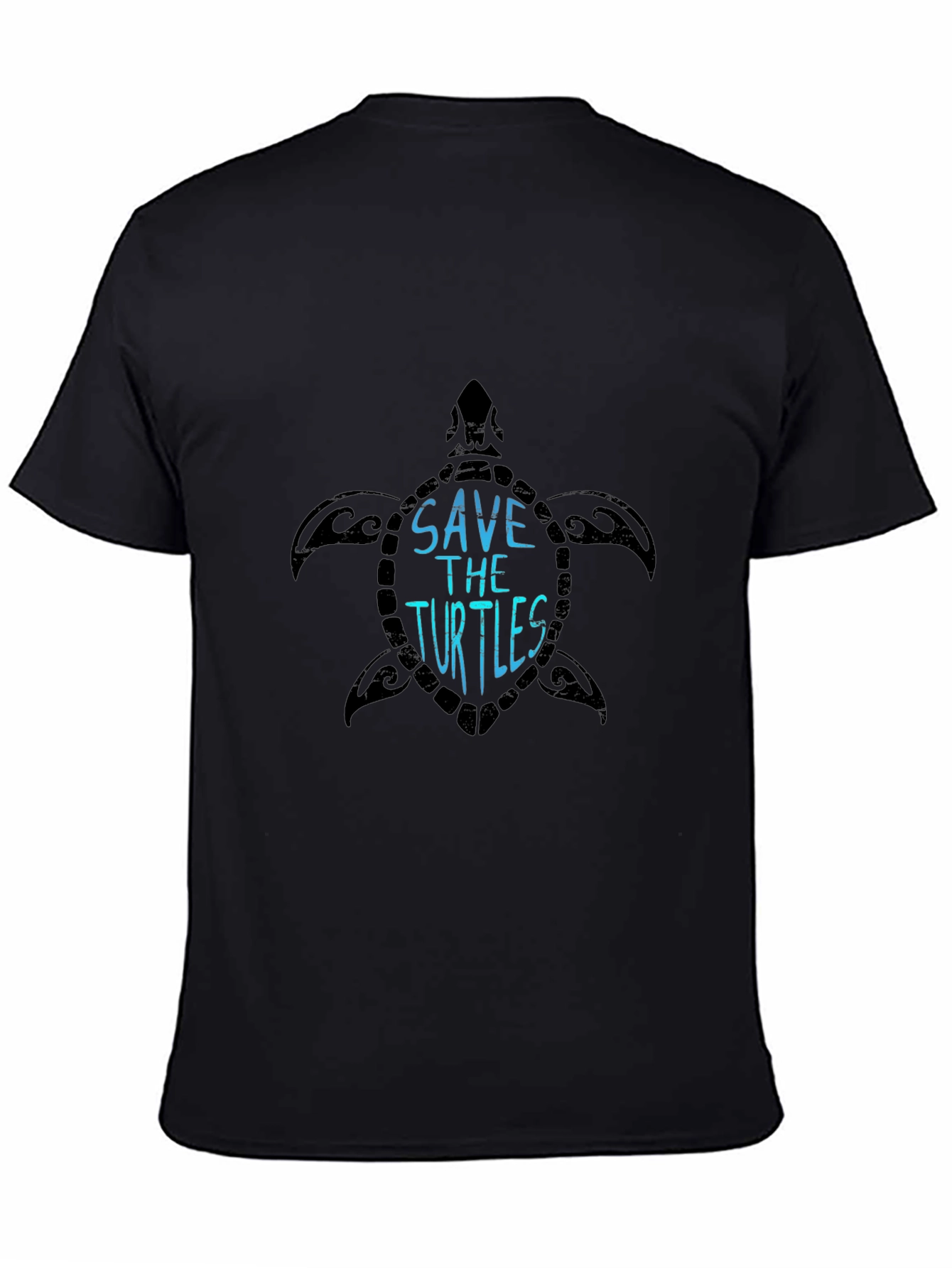 Save the Turtles T-Shirt - Black