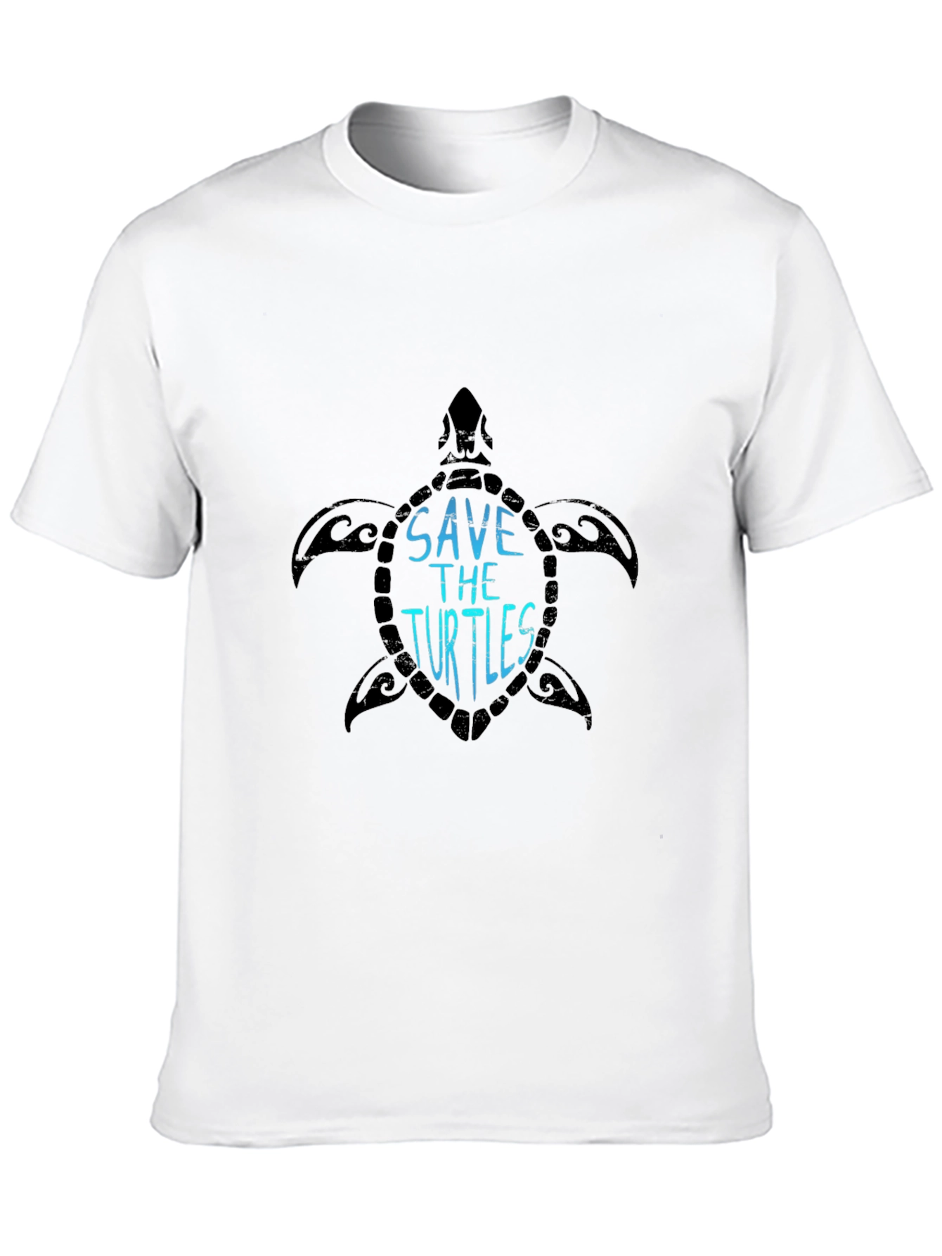 Save the Turtles T-Shirt - Black