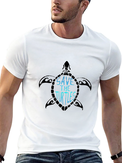Save the Turtles T-Shirt - Black