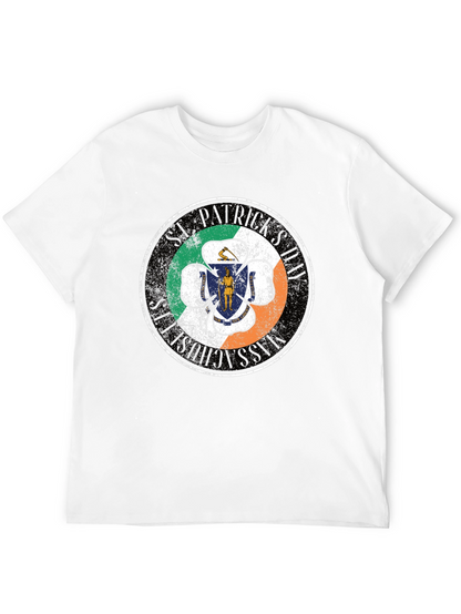 St. Patricks Day Massachusetts Clover T-Shirt