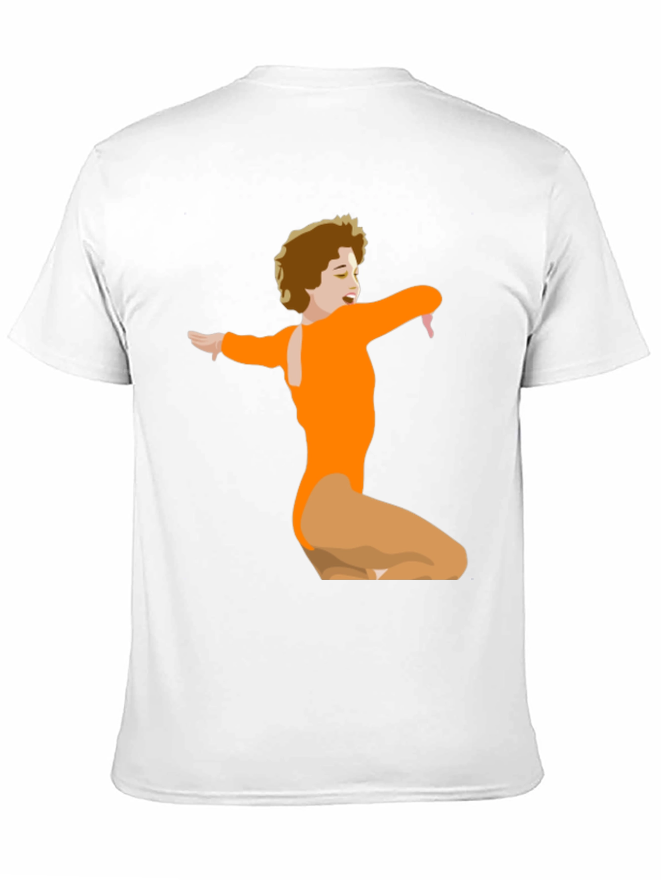Retro Dance Graphic Tee - Black