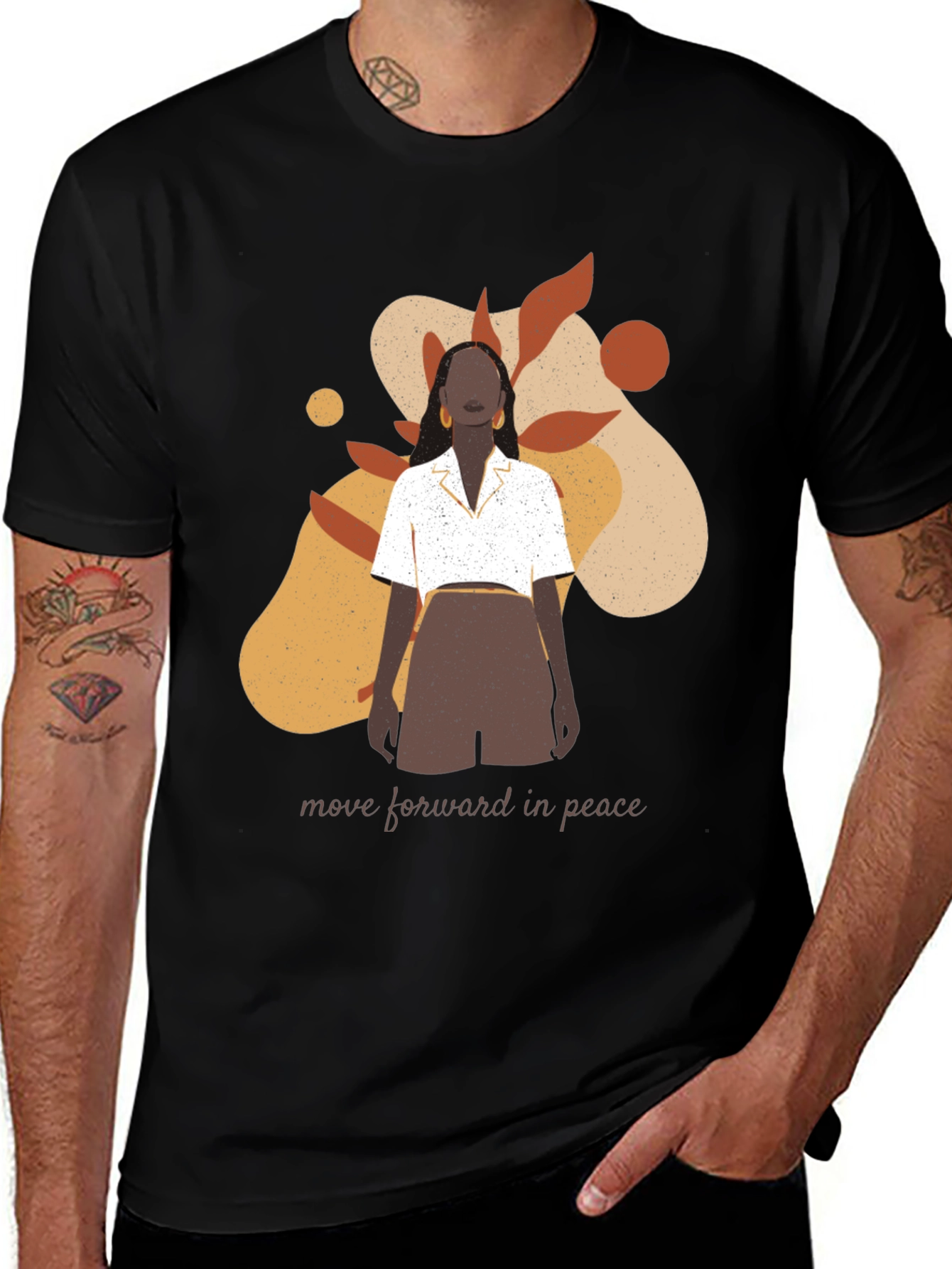 Move Forward In Peace Graphic Tee