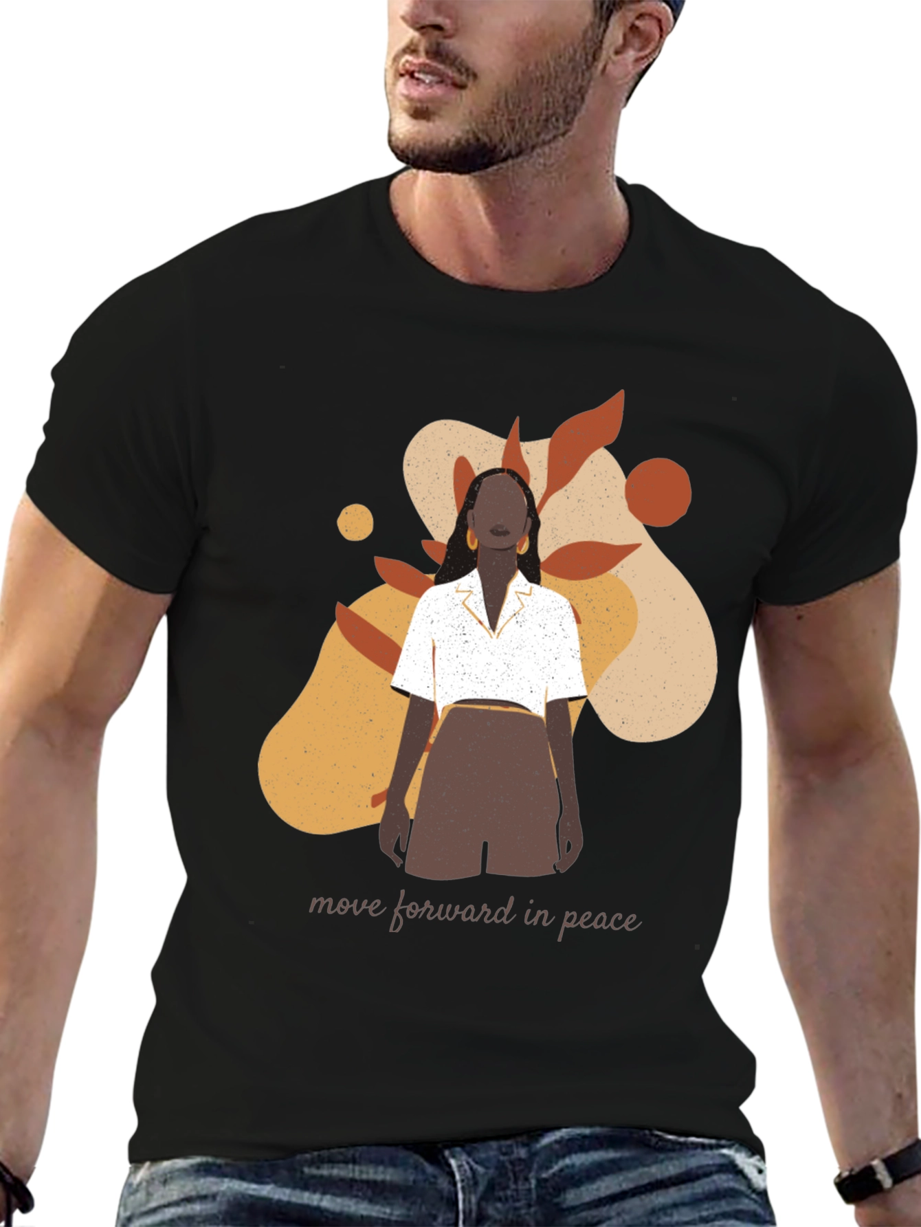 Move Forward In Peace Graphic Tee