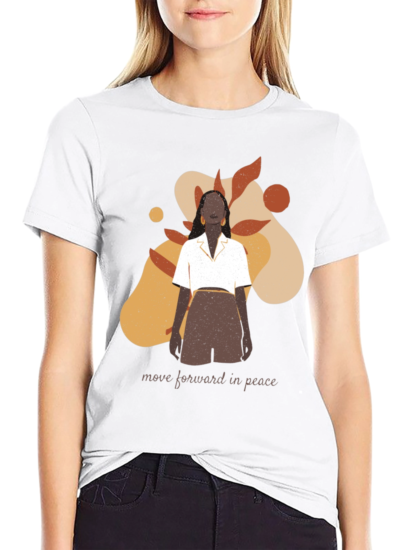 Move Forward In Peace Graphic Tee