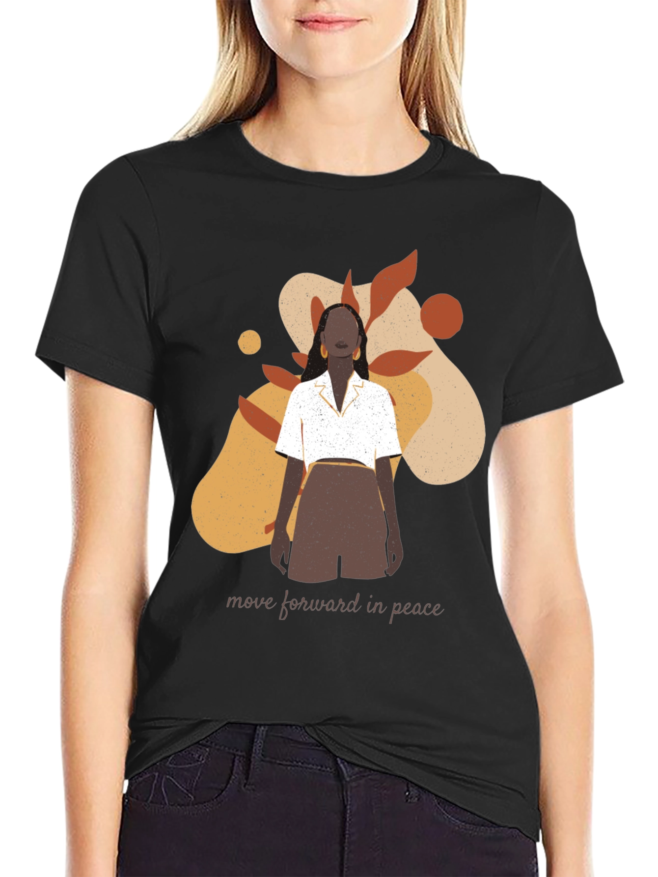 Move Forward In Peace Graphic Tee