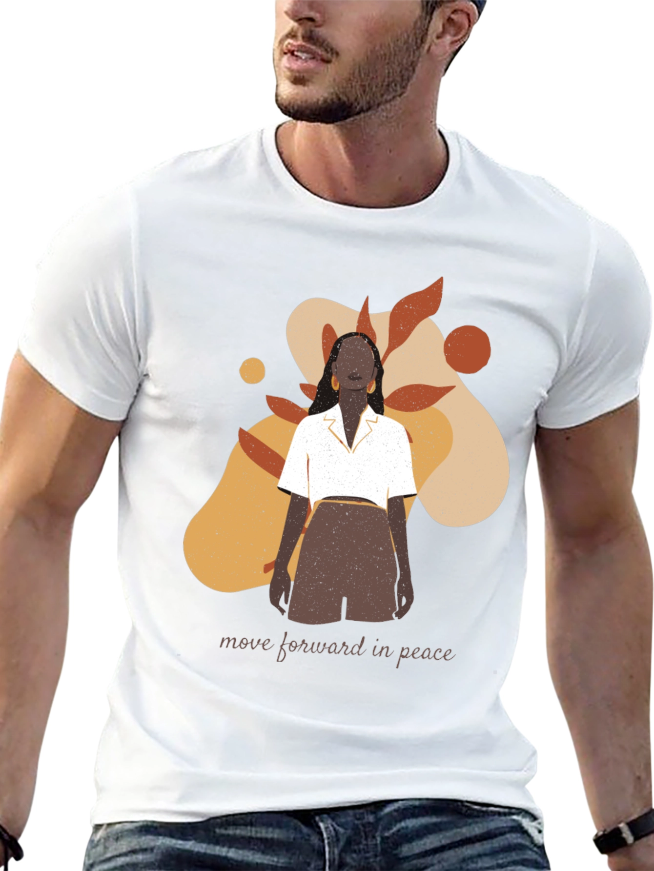 Move Forward In Peace Graphic Tee