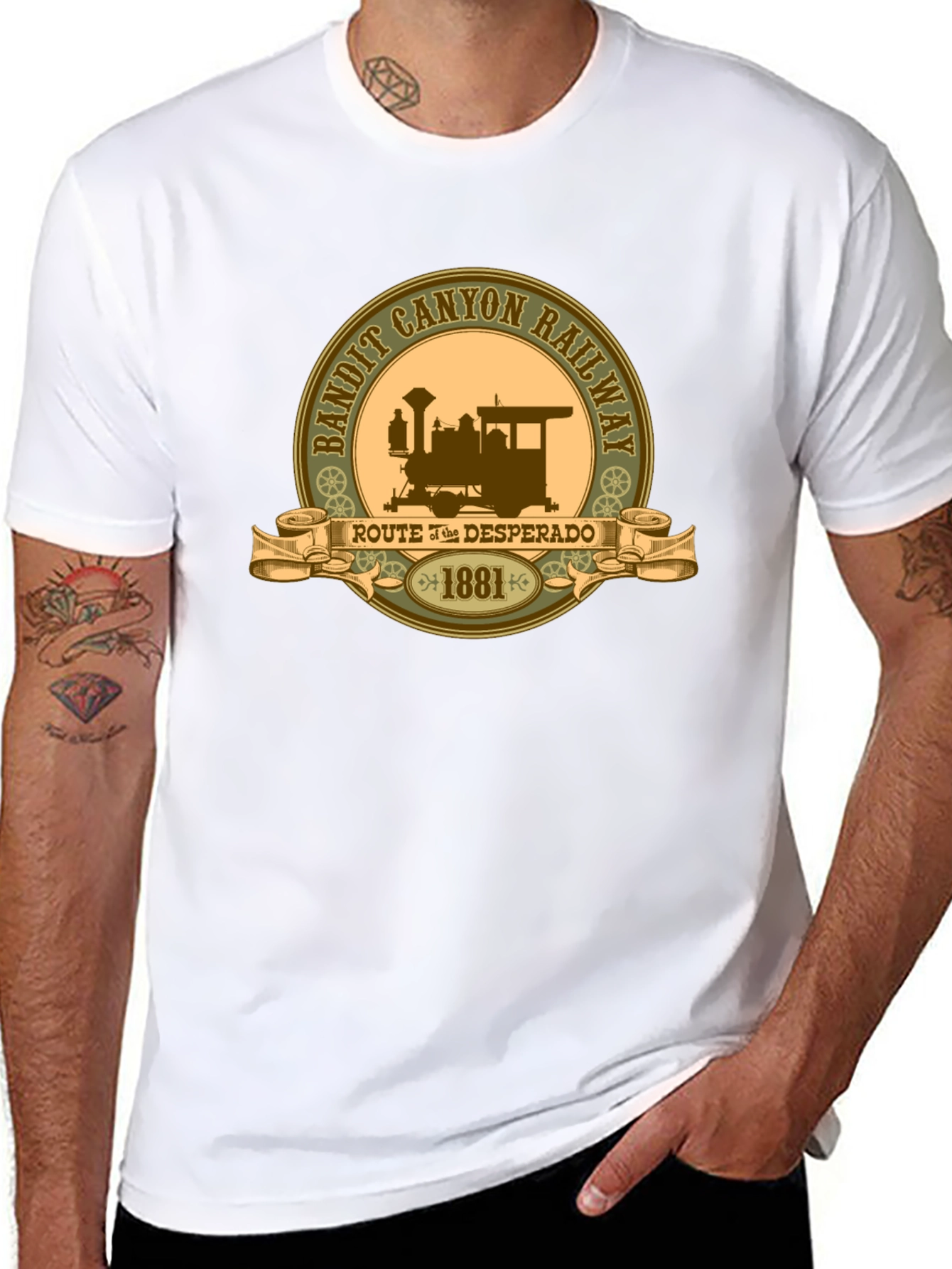 Bandit Canyon Railway Graphic T-Shirt