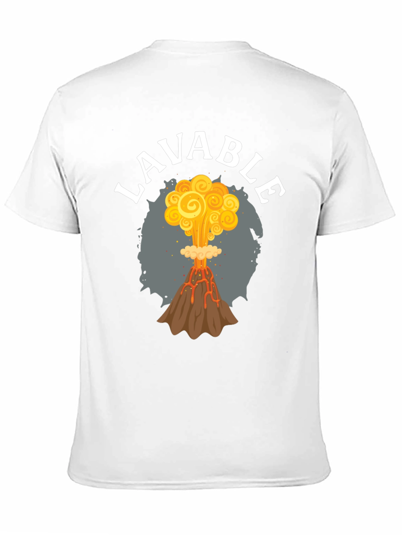 LAVABLE Volcano Eruption Graphic T-Shirt