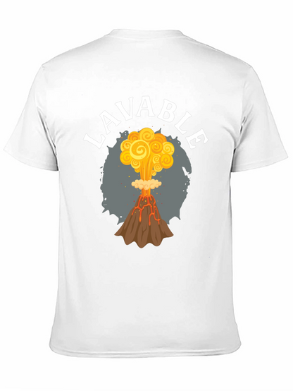 LAVABLE Volcano Eruption Graphic T-Shirt
