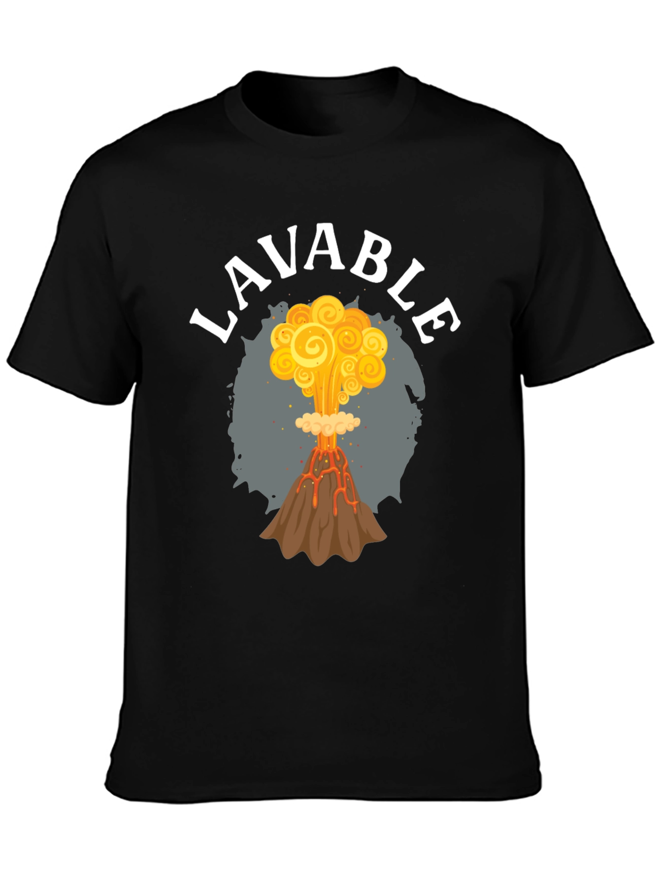 LAVABLE Volcano Eruption Graphic T-Shirt