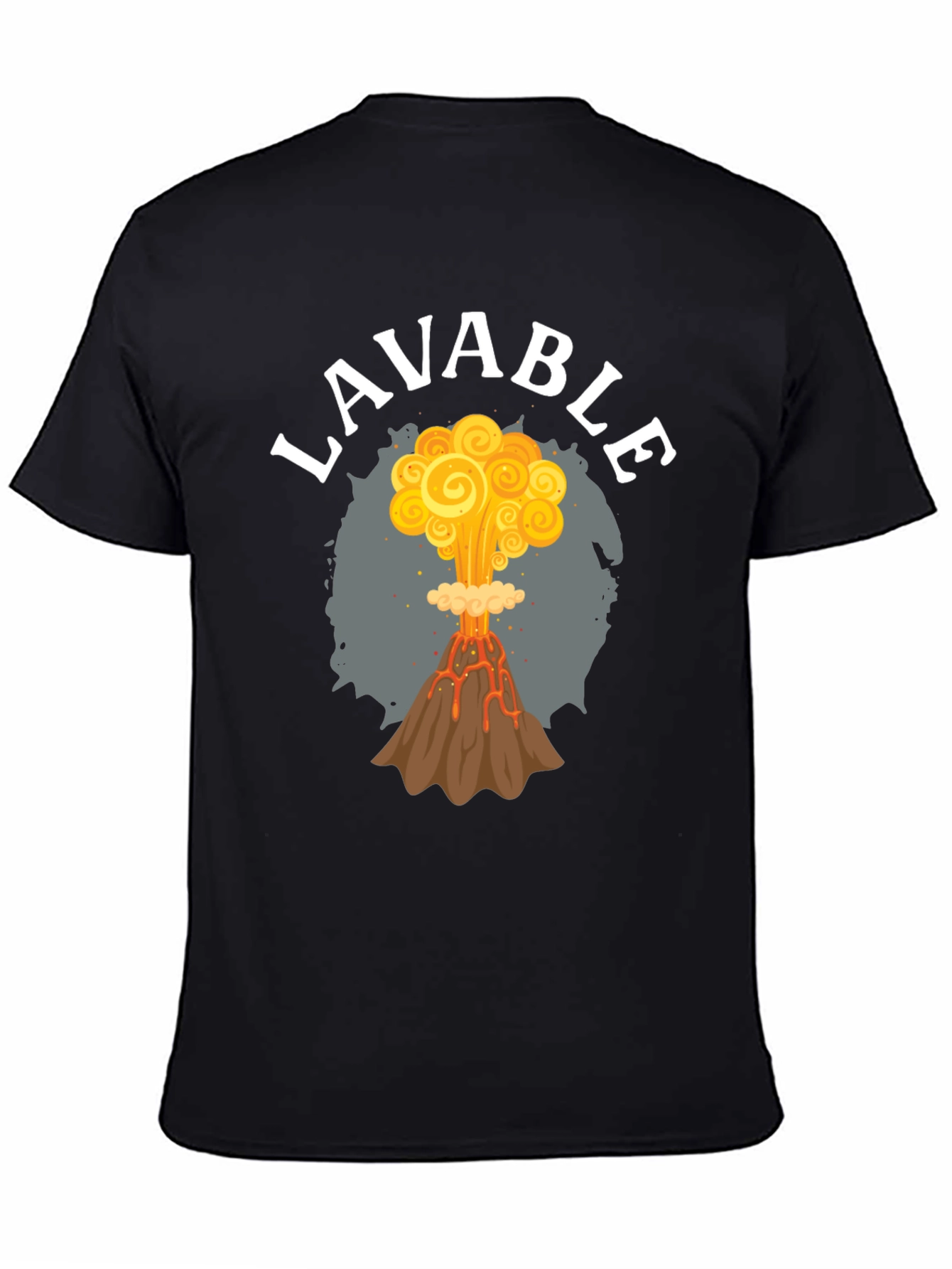LAVABLE Volcano Eruption Graphic T-Shirt