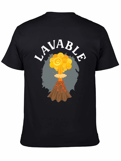 LAVABLE Volcano Eruption Graphic T-Shirt