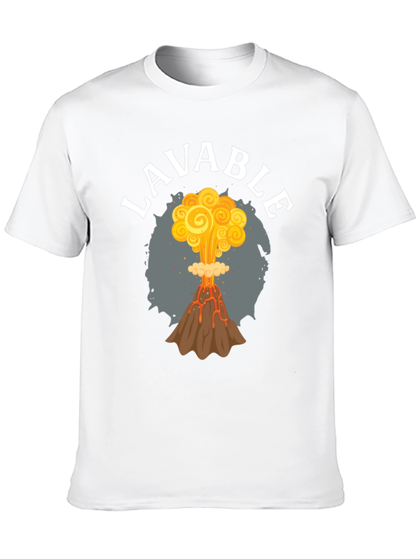 LAVABLE Volcano Eruption Graphic T-Shirt