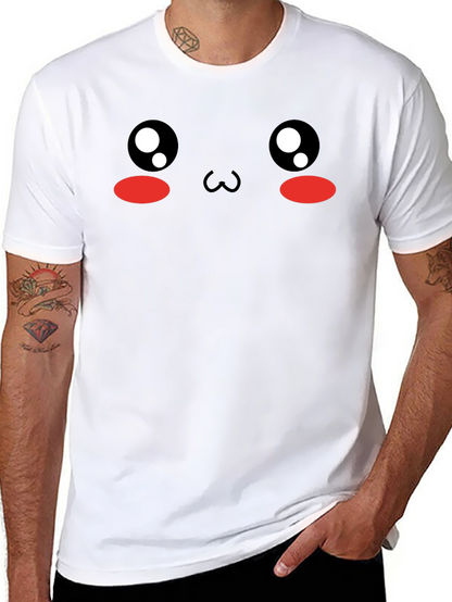 Kawaii Face T-Shirt - Cute Anime Style