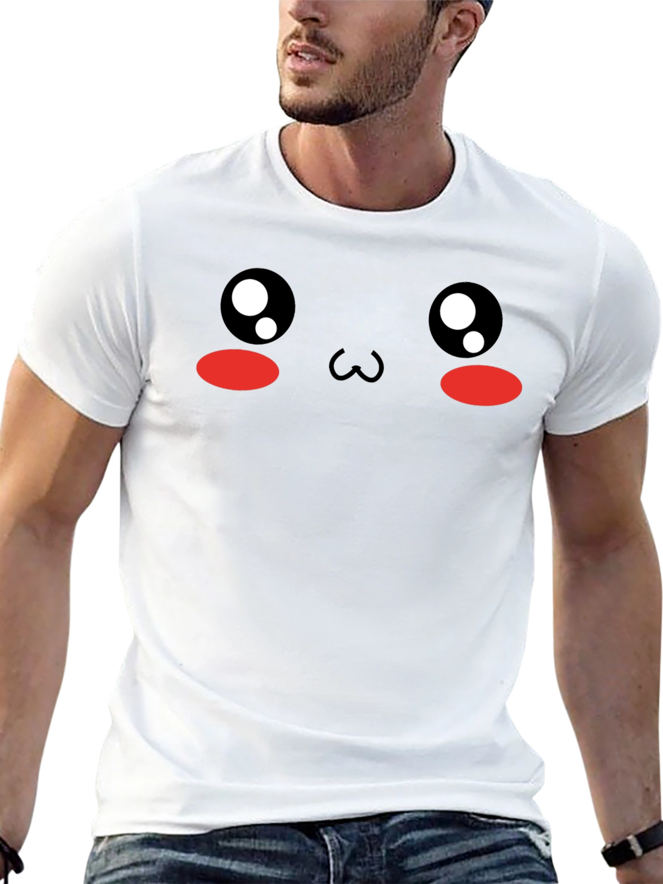 Kawaii Face T-Shirt - Cute Anime Style
