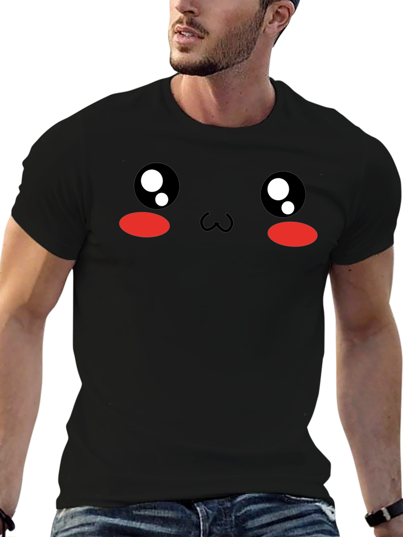 Kawaii Face T-Shirt - Cute Anime Style