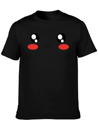 Kawaii Face T-Shirt - Cute Anime Style