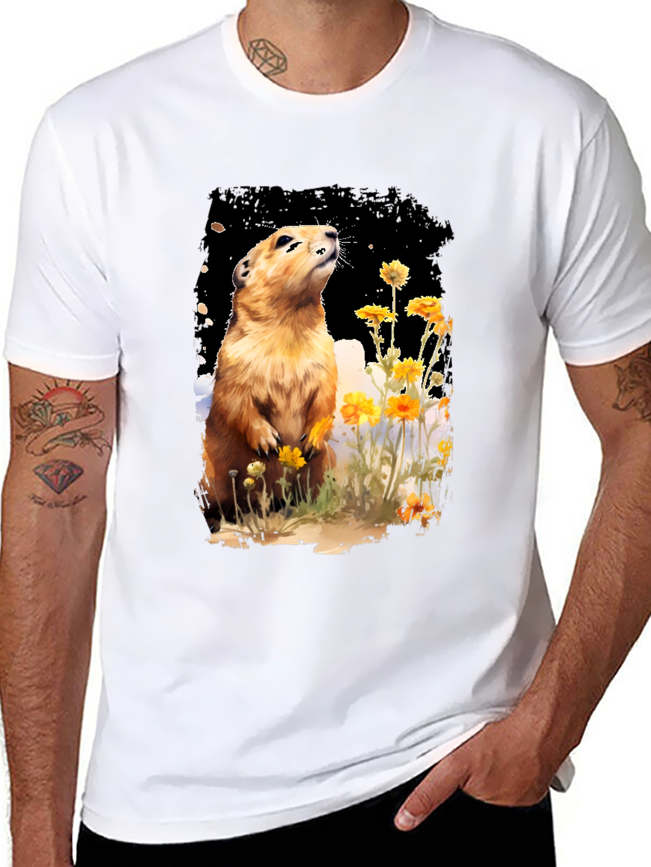 Prairie Dog T-Shirt - Unisex Black Tee