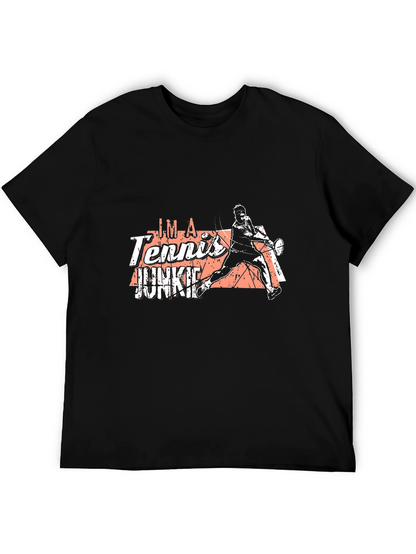 Tennis Junkie Graphic T-Shirt