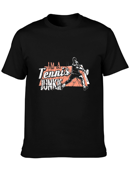 Tennis Junkie Graphic T-Shirt