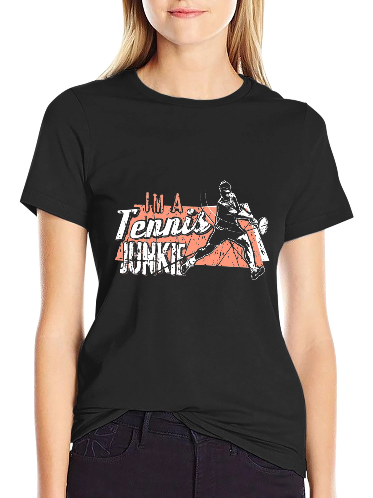 Tennis Junkie Graphic T-Shirt