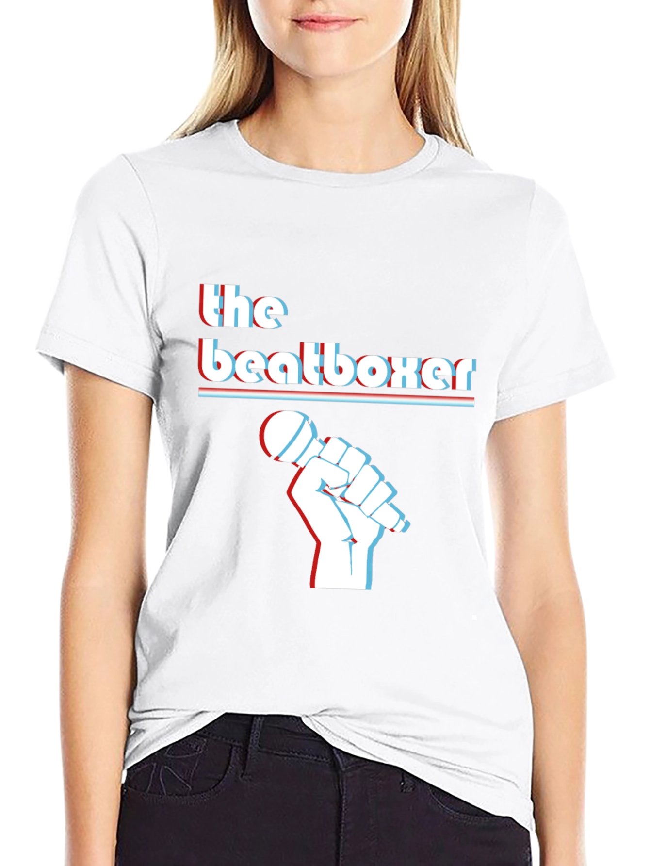 The Beatboxer Graphic T-Shirt - Retro Style