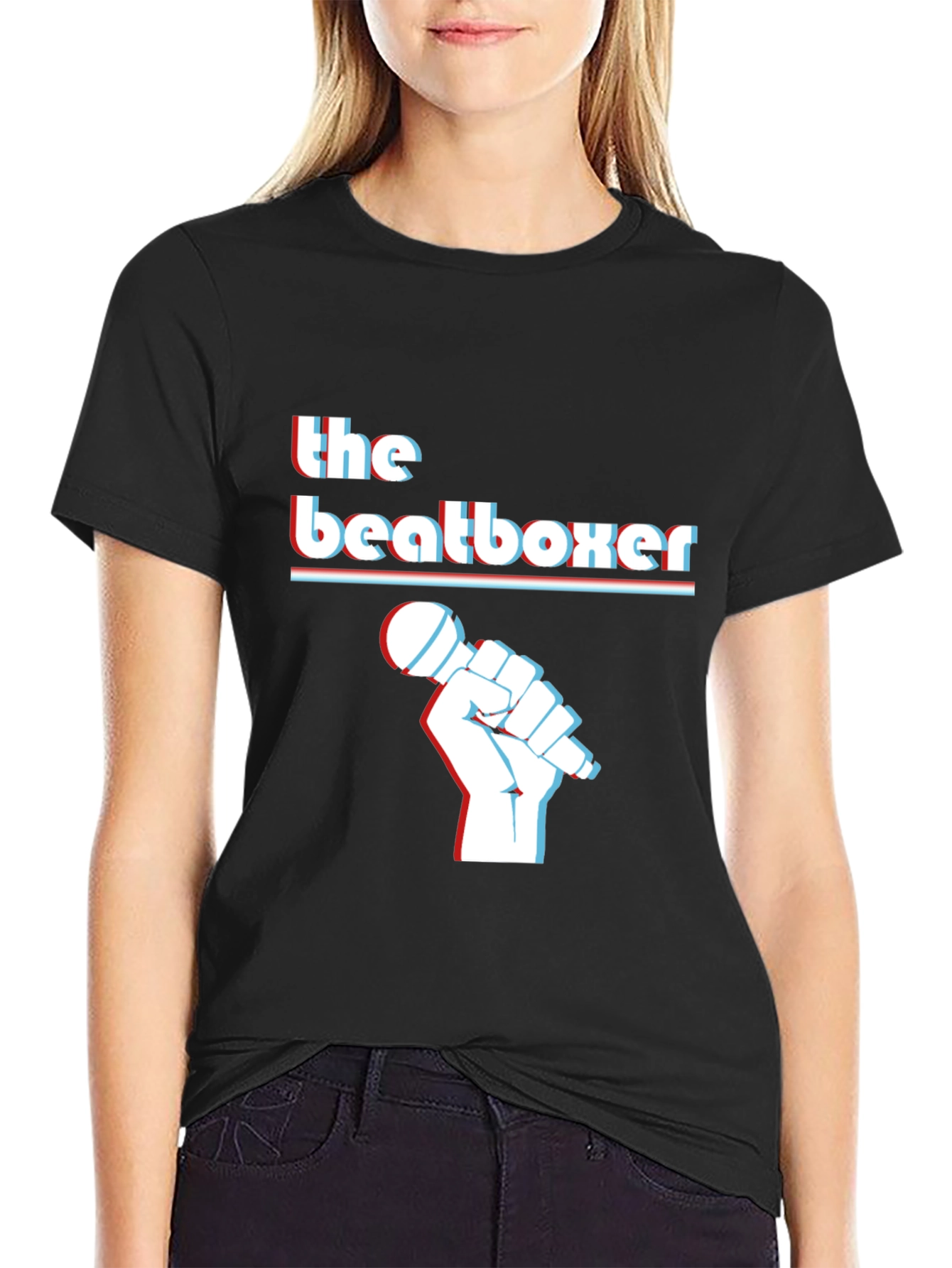The Beatboxer Graphic T-Shirt - Retro Style