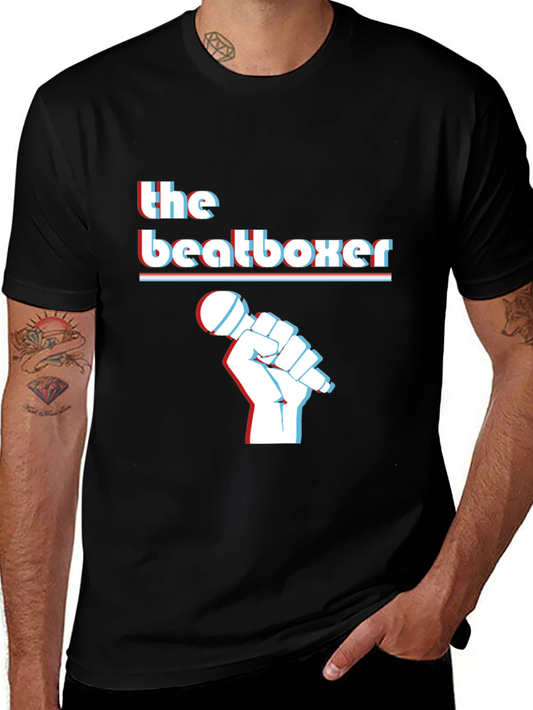 The Beatboxer Graphic T-Shirt - Retro Style