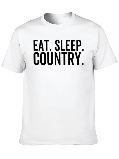 Eat Sleep Country Tee - Unisex Graphic T-Shirt
