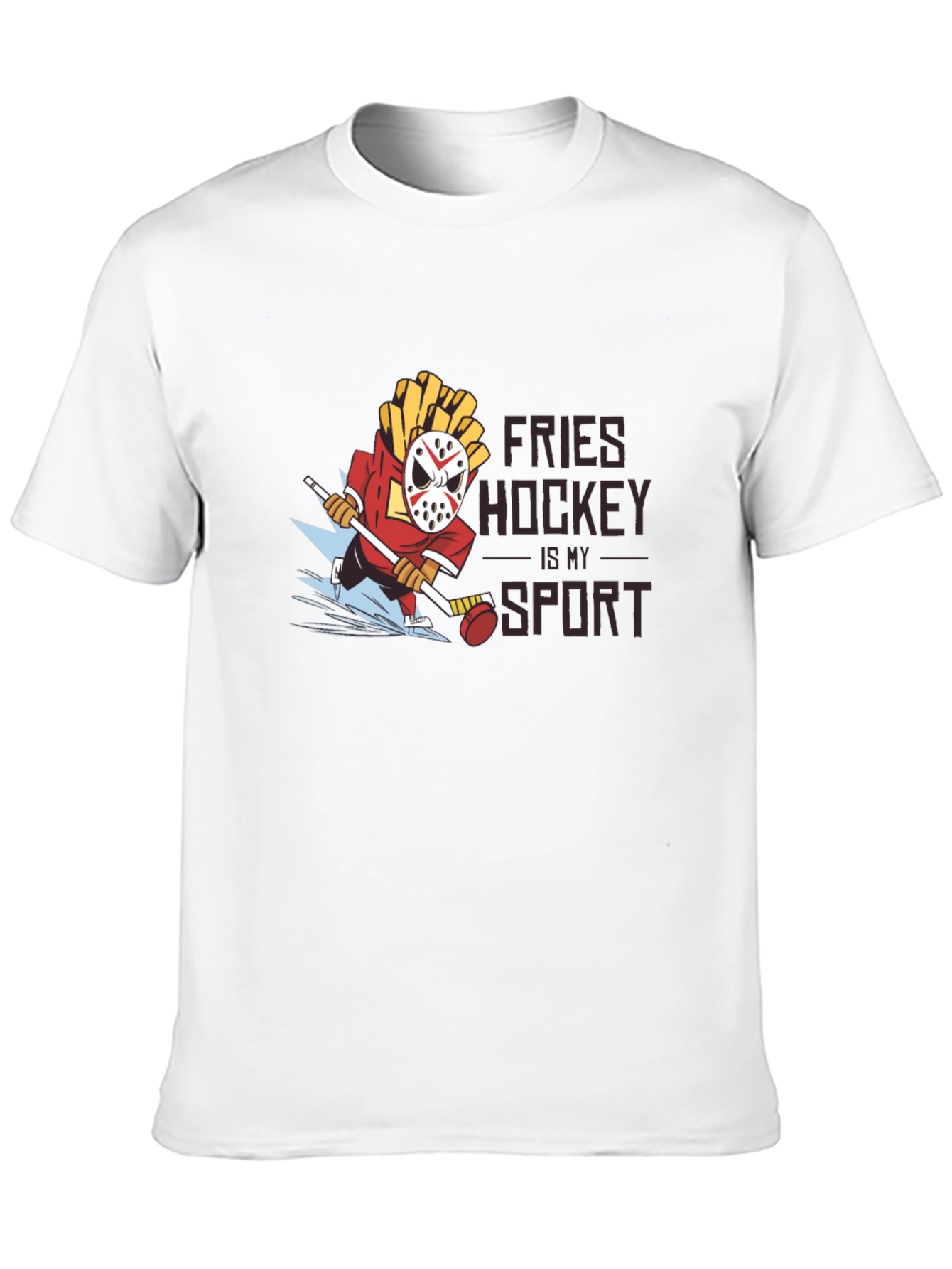 Fries Hockey Sport T-Shirt