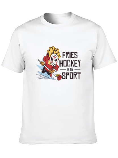 Fries Hockey Sport T-Shirt