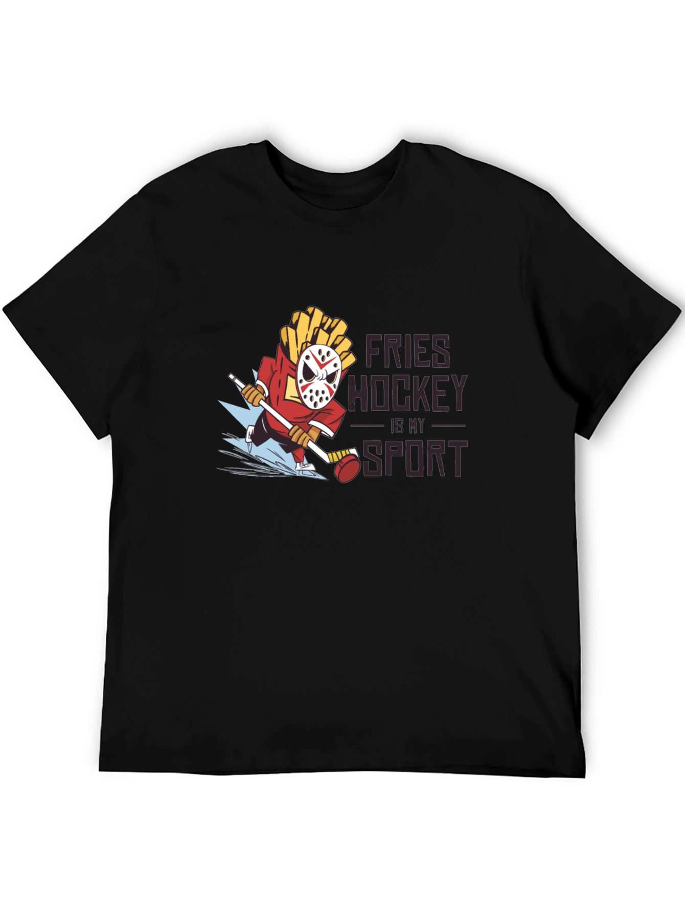 Fries Hockey Sport T-Shirt