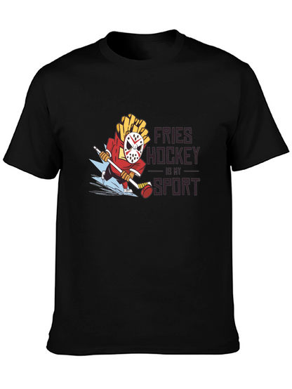 Fries Hockey Sport T-Shirt