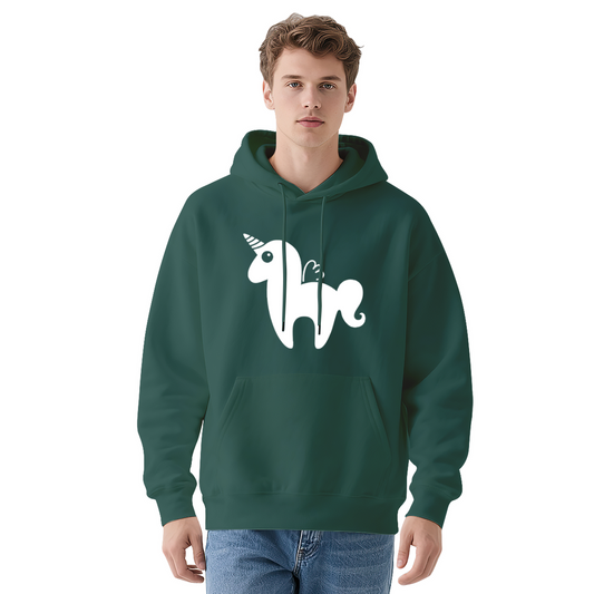 Forest Green Unicorn Hoodie