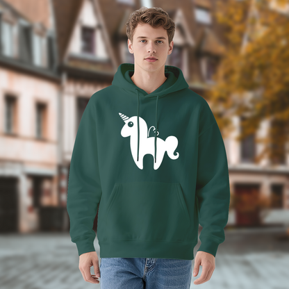 Forest Green Unicorn Hoodie