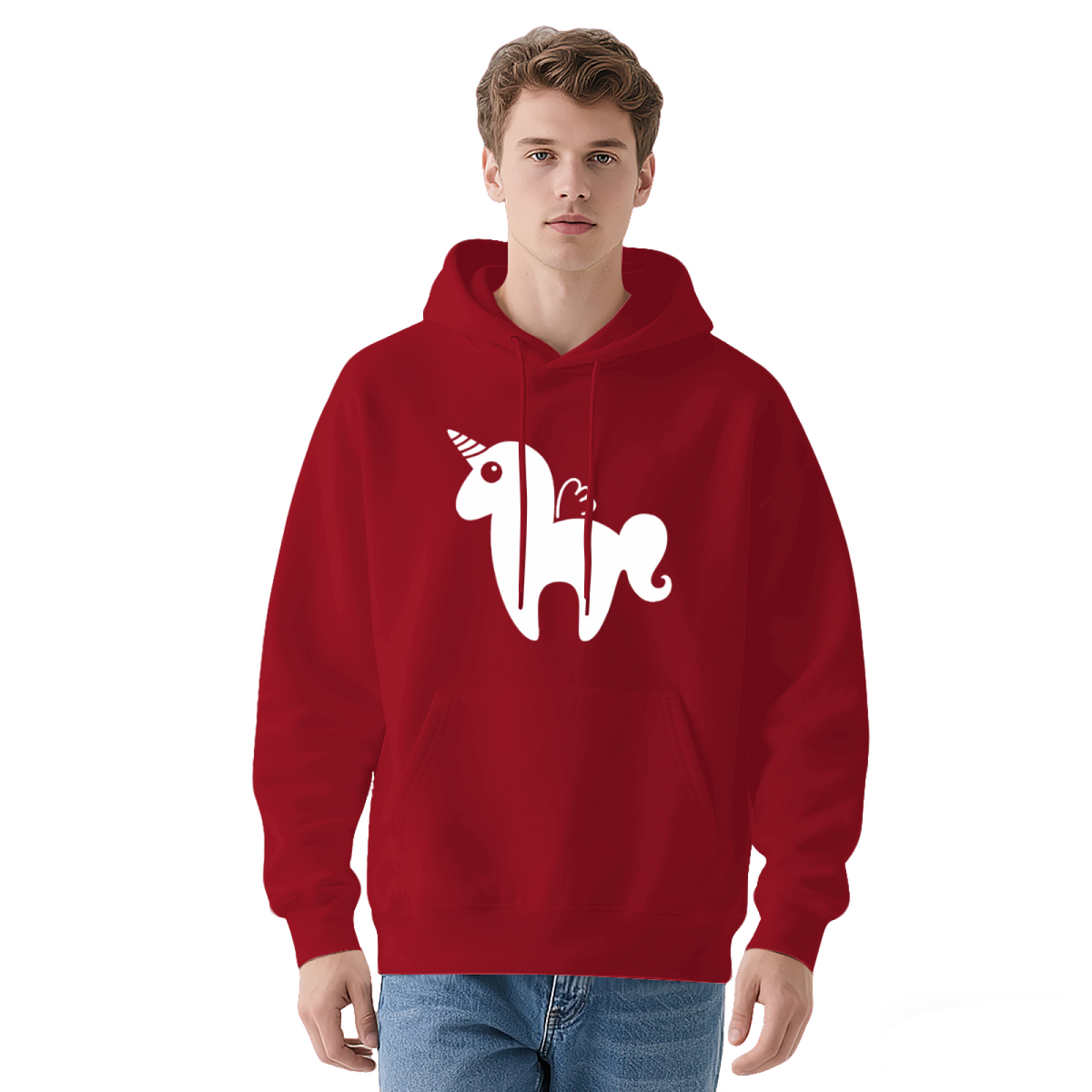Forest Green Unicorn Hoodie