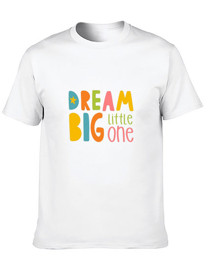 Dream Big Little One Graphic Tee - Black