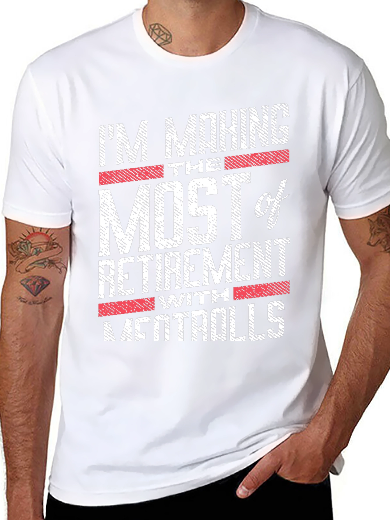 Retirement Mentrolls Graphic T-Shirt