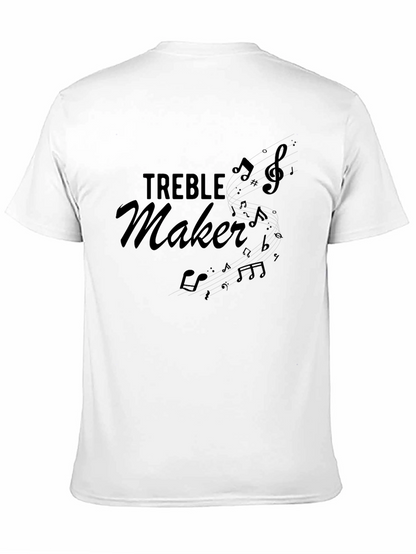Treble Maker Music Notes Black T-Shirt