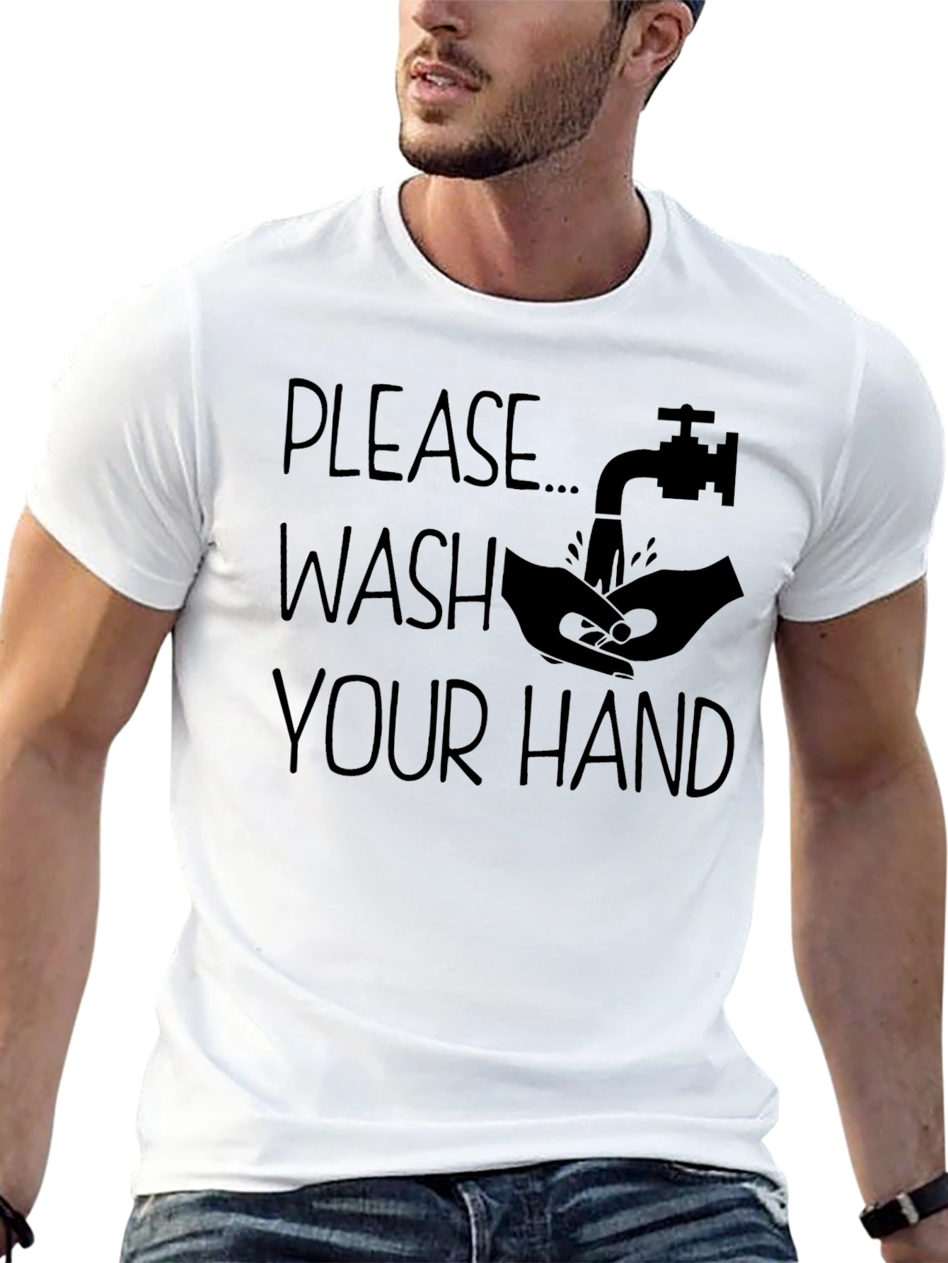Wash Your Hands Graphic Tee