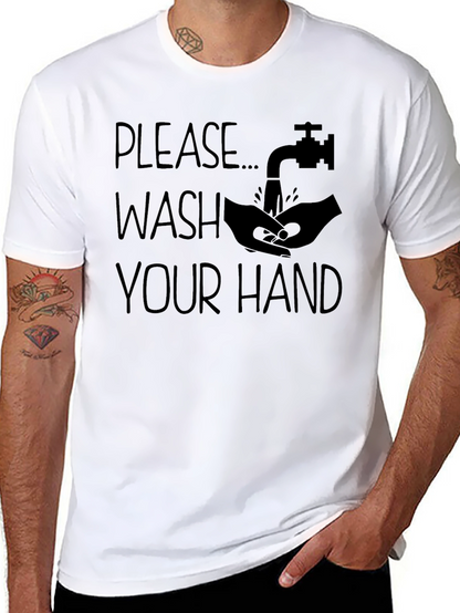 Wash Your Hands Graphic Tee