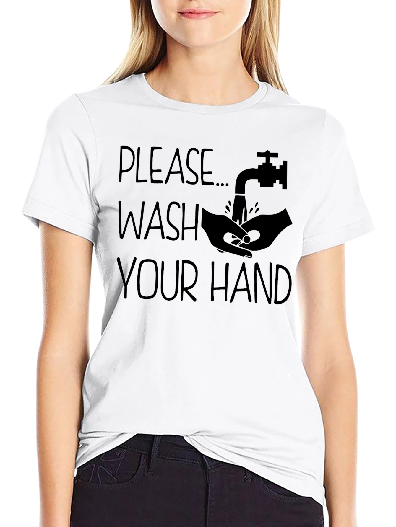 Wash Your Hands Graphic Tee