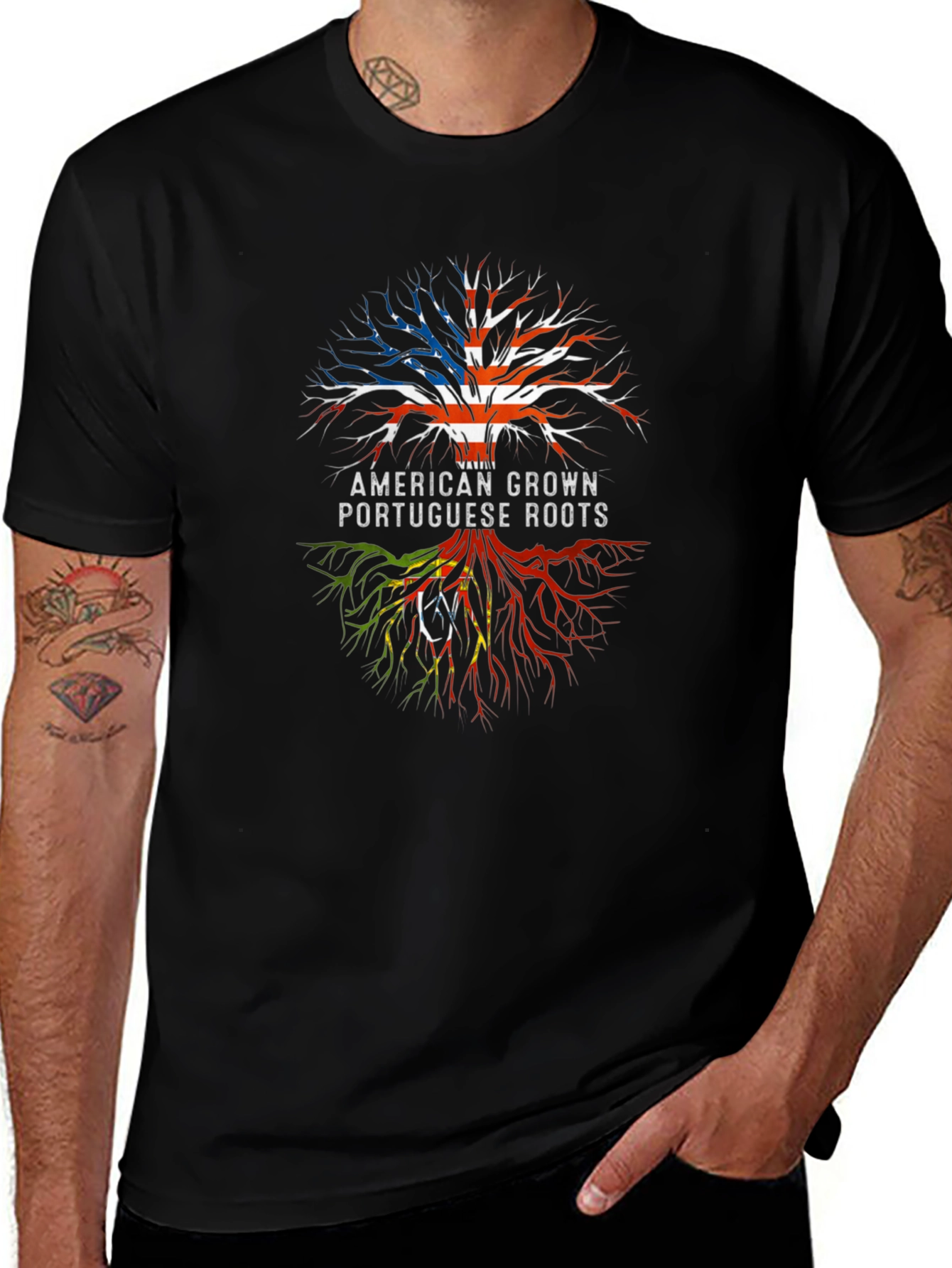 American Portuguese Roots T-Shirt