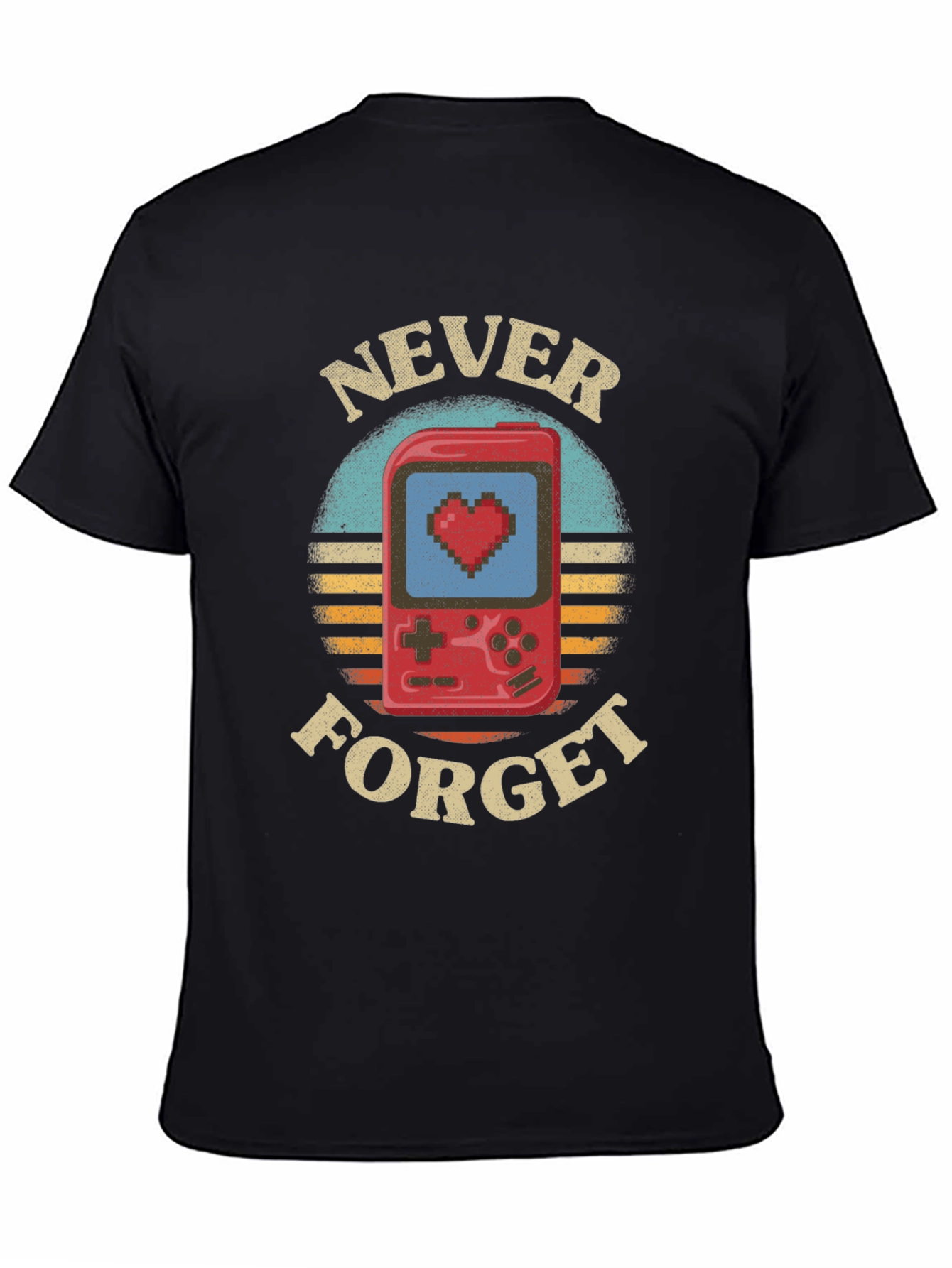 Retro Gamer T-Shirt - Never Forget Console Love