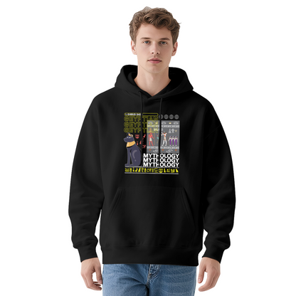 Egyptian Mythology Black Cat Graphic Hoodie
