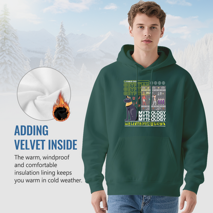 Egyptian Mythology Black Cat Graphic Hoodie